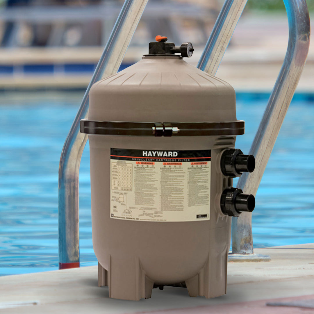 Hayward 325 SqFt SwimClear Outdoor Inground Cartridge Pool Filter (For Parts) - VMInnovations