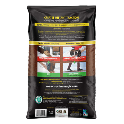 Traction Magic Quick Application All Natural Ice and Snow Melter, 45 Pound Bag