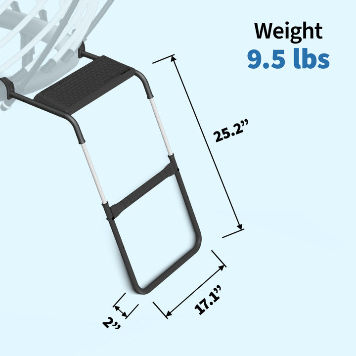 Springfree Trampoline FlexrStep V2 Ladder Accessory for Springfree Trampolines