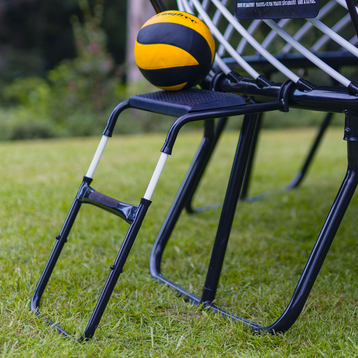 Springfree Trampoline Basketball Game FlexrHoop Accessory & FlexrStep V2 Ladder