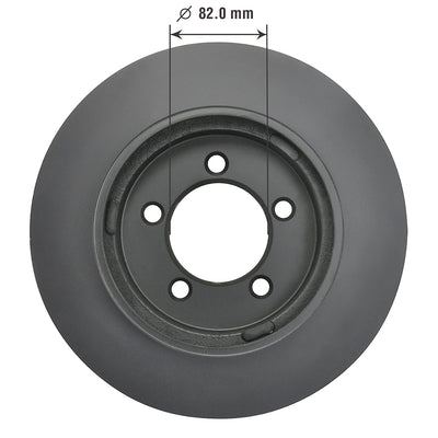 Goodyear Brakes 2142012GY Truck and SUV Premium AntiOx Coated Rear Brake Rotor