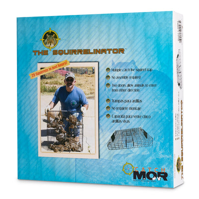Rugged Ranch Squirrelinator Live Squirrel Chipmunk Metal 2 Door Cage (Open Box)