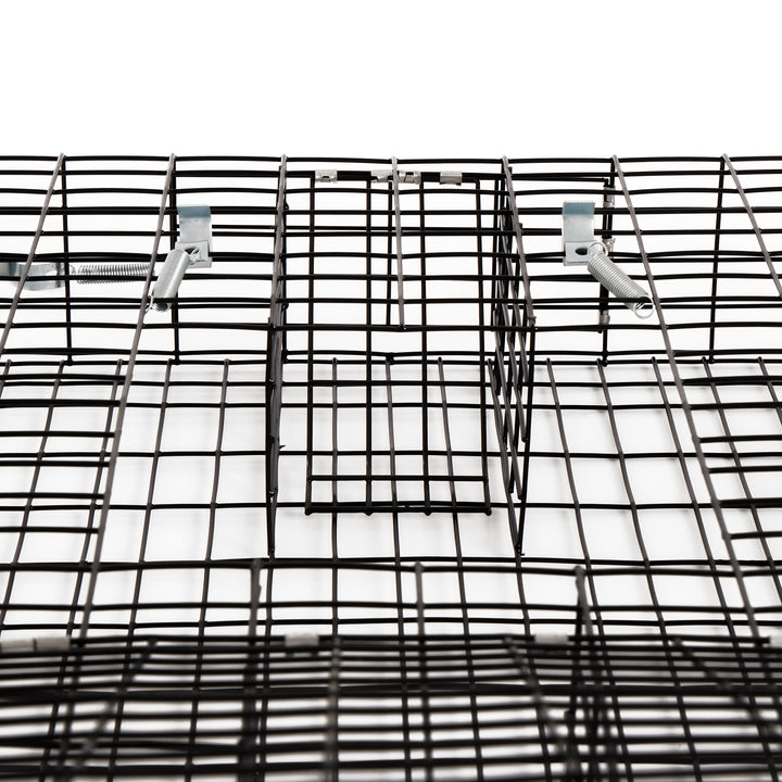 Rugged Ranch SQRTO Squirrelinator Trap CatchMor Live Animal 2 Door Metal Cage - VMInnovations