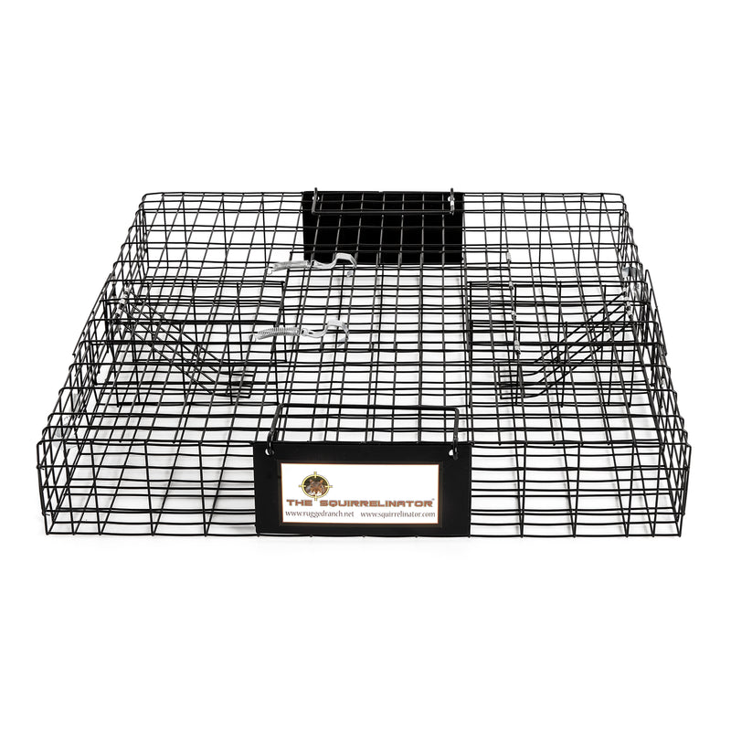 Rugged Ranch SQRTO Trap CatchMor Live Animal 2 Door Metal Cage (Used)