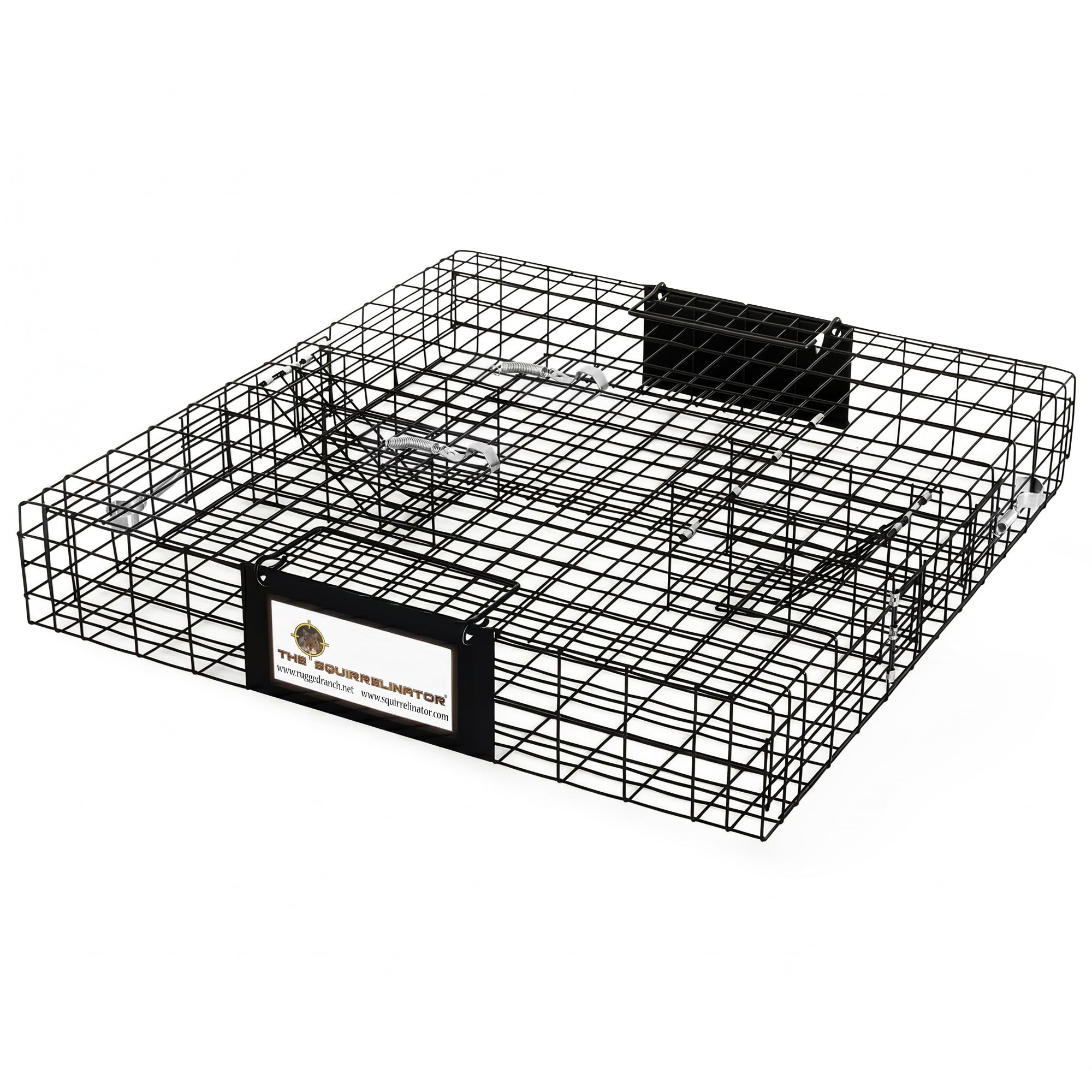Rugged Ranch Squirrelinator Live Squirrel Chipmunk Metal 2 Door Cage (Open Box) - VMInnovations