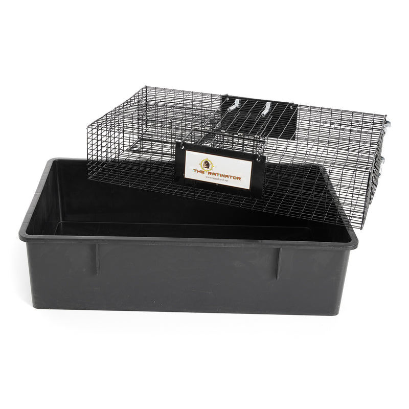 Rugged Ranch RATTR Live Rat Squirrel Chipmunk Metal 2 Door Trap Cage (Open Box)