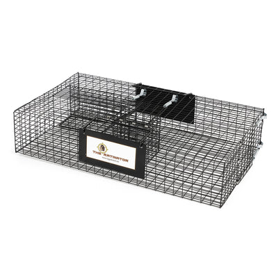 Rugged Ranch  Ratinator Live Rat Squirrel Chipmunk Metal 2 Door Trap Cage (Used)