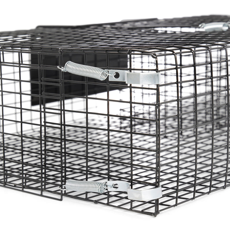 Rugged Ranch RATTR Live Rat Squirrel Chipmunk Metal 2 Door Trap Cage (Open Box)