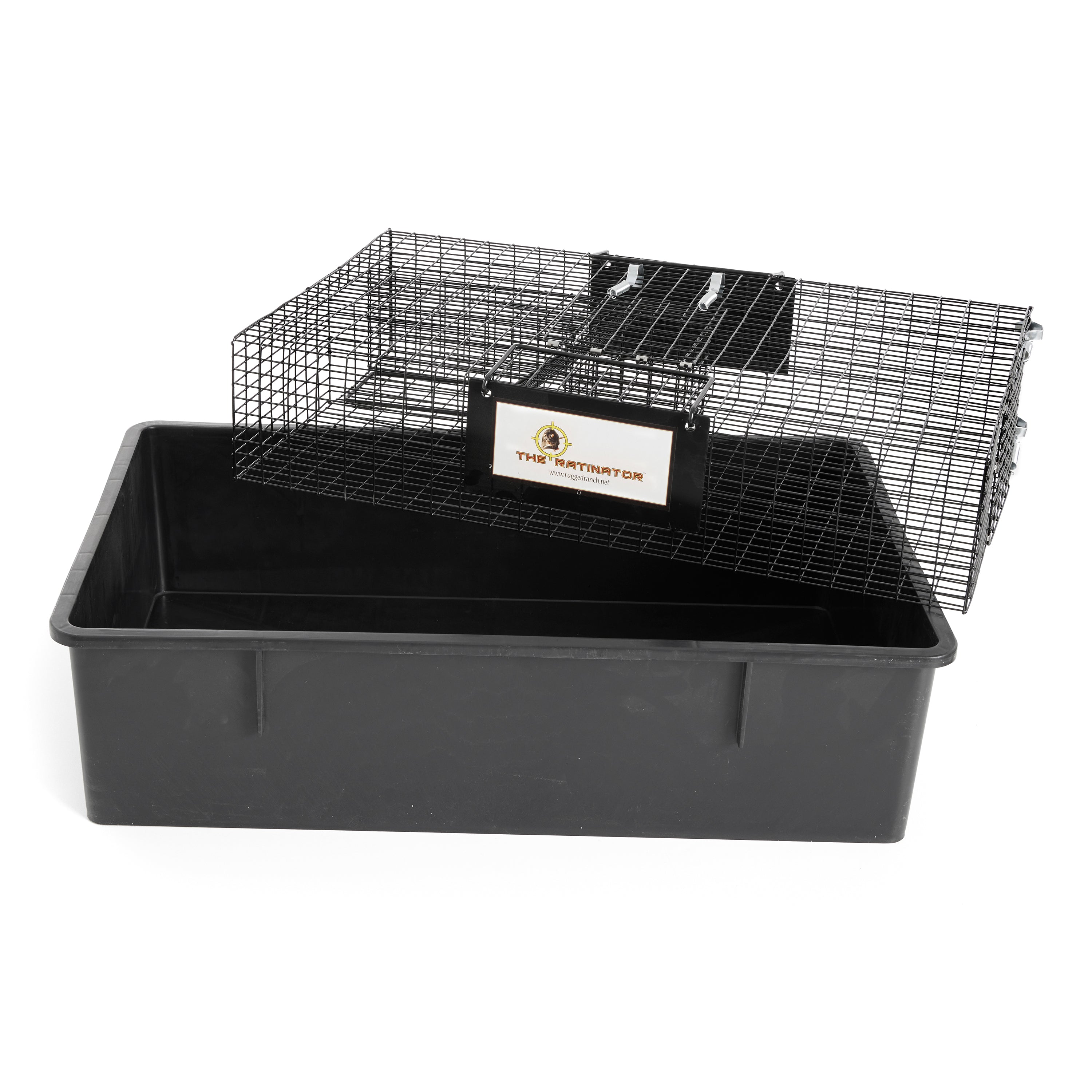 Rugged Ranch RATTR Ratinator Live Rat Squirrel Chipmunk Metal 2 Door Trap Cage - VMInnovations