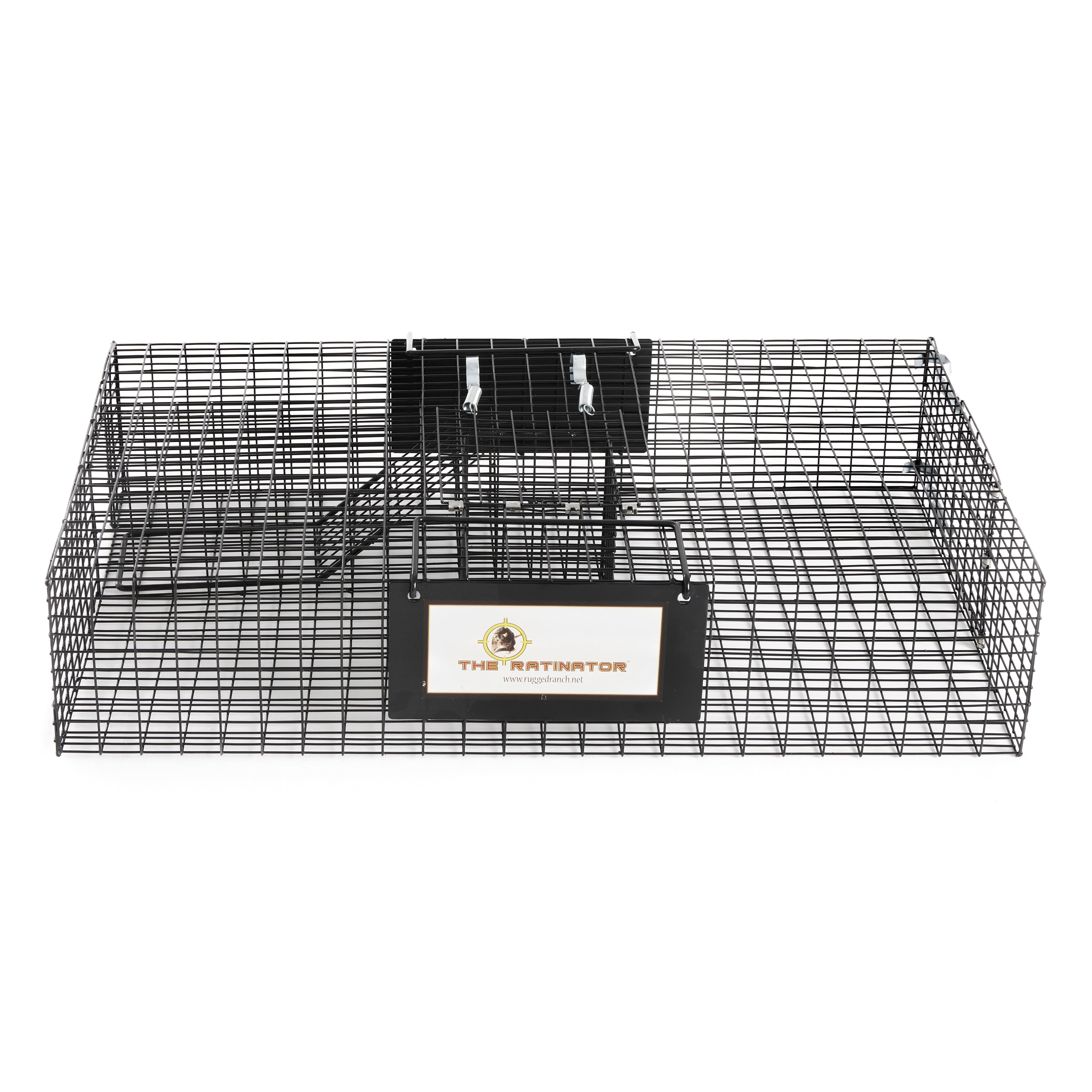Rugged Ranch RATTR Ratinator Live Rat Squirrel Chipmunk Metal 2 Door Trap Cage - VMInnovations