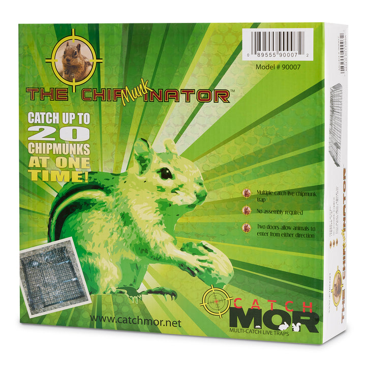 Rugged Ranch CHPTO Chipmunkinator Metal 2 Door Chipmunk Catch Trap Cage (2 Pack)