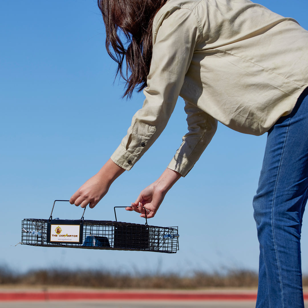Rugged Ranch CHPTO Chipmunkinator Live Chipmunk Multi Catch 2 Door Cage Trap