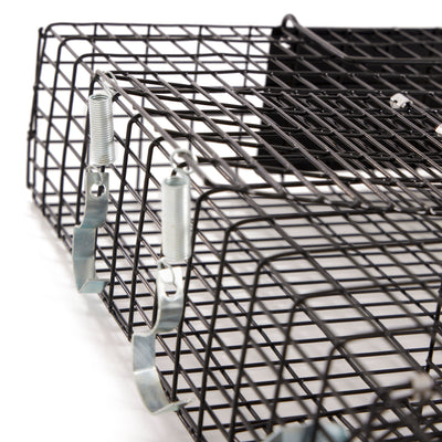 Rugged Ranch CHPTO Chipmunkinator Metal 2 Door Chipmunk Catch Trap Cage (2 Pack) - VMInnovations