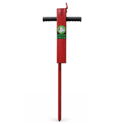 Rugged Ranch Professional Gopher Prod Poison Pest Control Tool, Red (Open Box) - VMInnovations