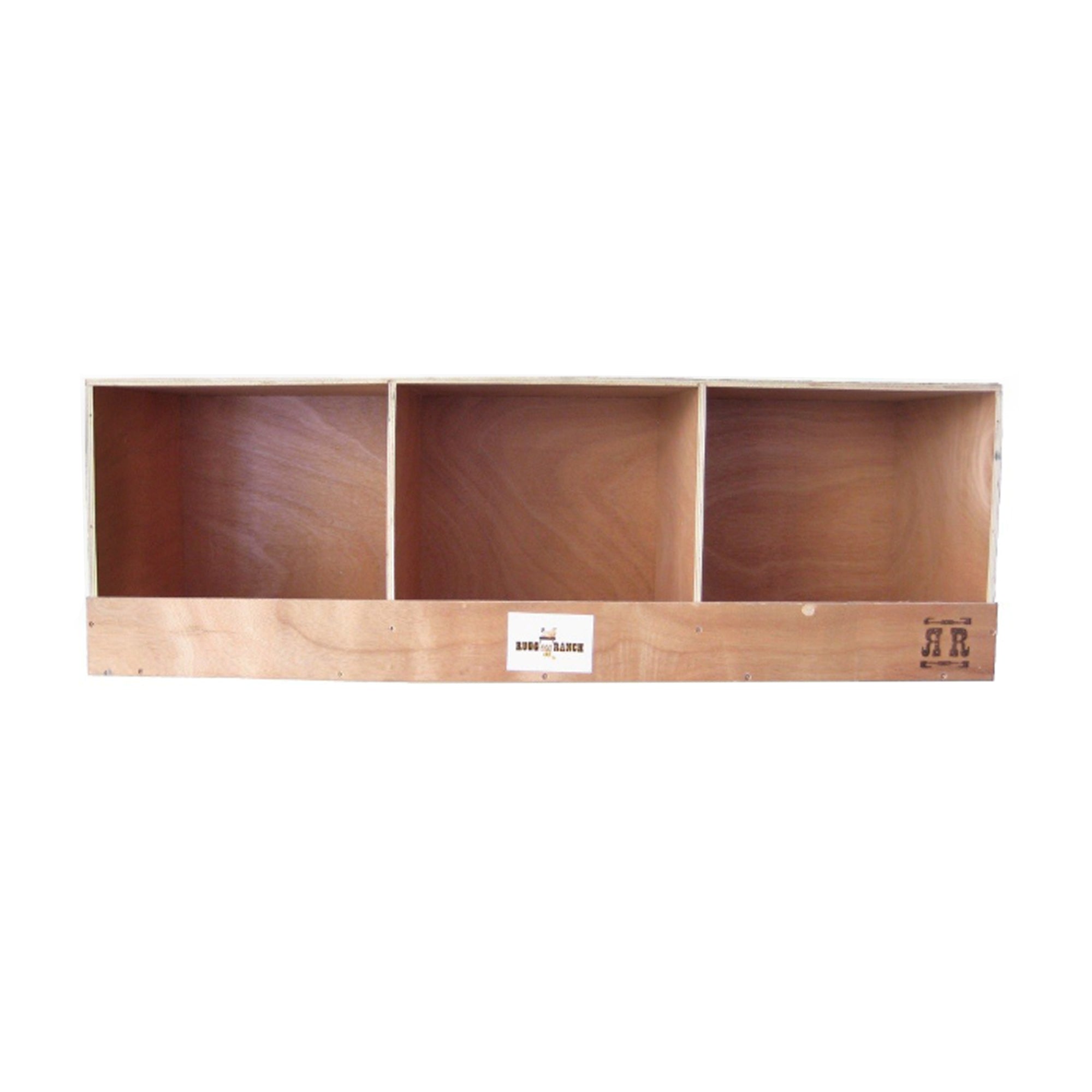 Rugged Ranch RuggEgg Barn Wooden Chicken Coop Triple Nesting Egg Boxes(Open Box) - VMInnovations
