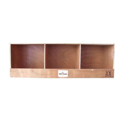 Rugged Ranch RuggEgg Barn Wooden Chicken Coop Triple Nesting Egg Boxes(Open Box) - VMInnovations