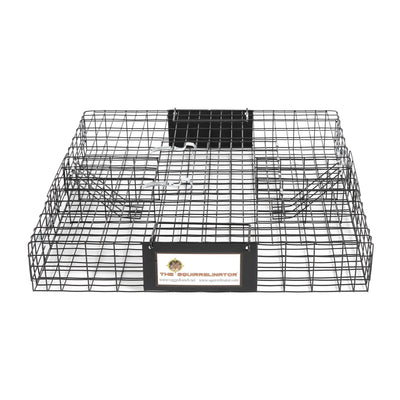 Rugged Ranch SQR Live Squirrel Chipmunk Metal 2 Door Trap Cage (Used)