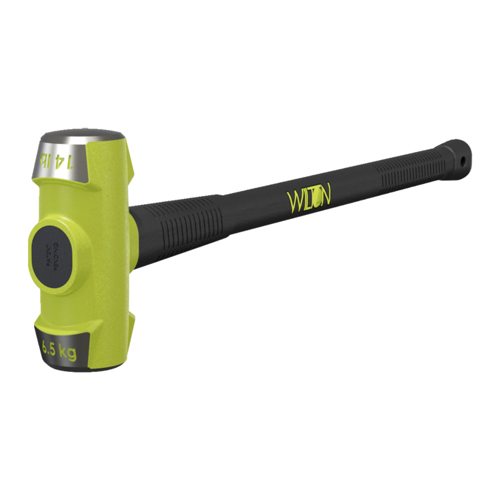 Wilton Tools 21430 14Lb Head B.A.S.H. Drop Forged Steel Sledge Hammer (Used)