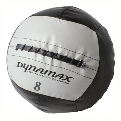 Dynamax Accelerator I 8 Pound 4 Inch Diameter Fitness Medicine Ball, Black/Gray