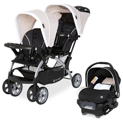 Baby Trend Sit N Stand Travel Double Baby Stroller and Car Seat Combo, – VMInnovations