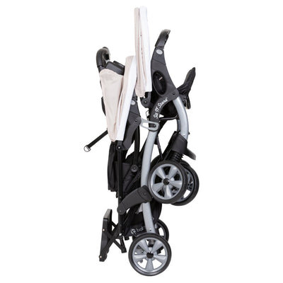 Baby Trend Sit N Stand Baby Double Stroller and 2 Infant Car Seat Combo, Khaki - VMInnovations