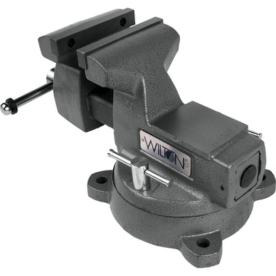Wilton Tools 6" Wide Jaw 5 3/4" Opening Steel Base Mechanics Vise (For Parts)