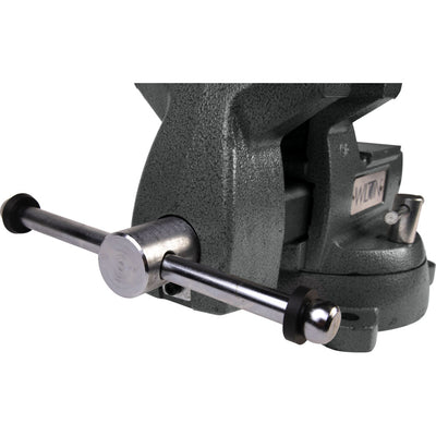 Wilton Tools 6" Wide Jaw 5 3/4" Opening Steel Base Mechanics Vise (For Parts)