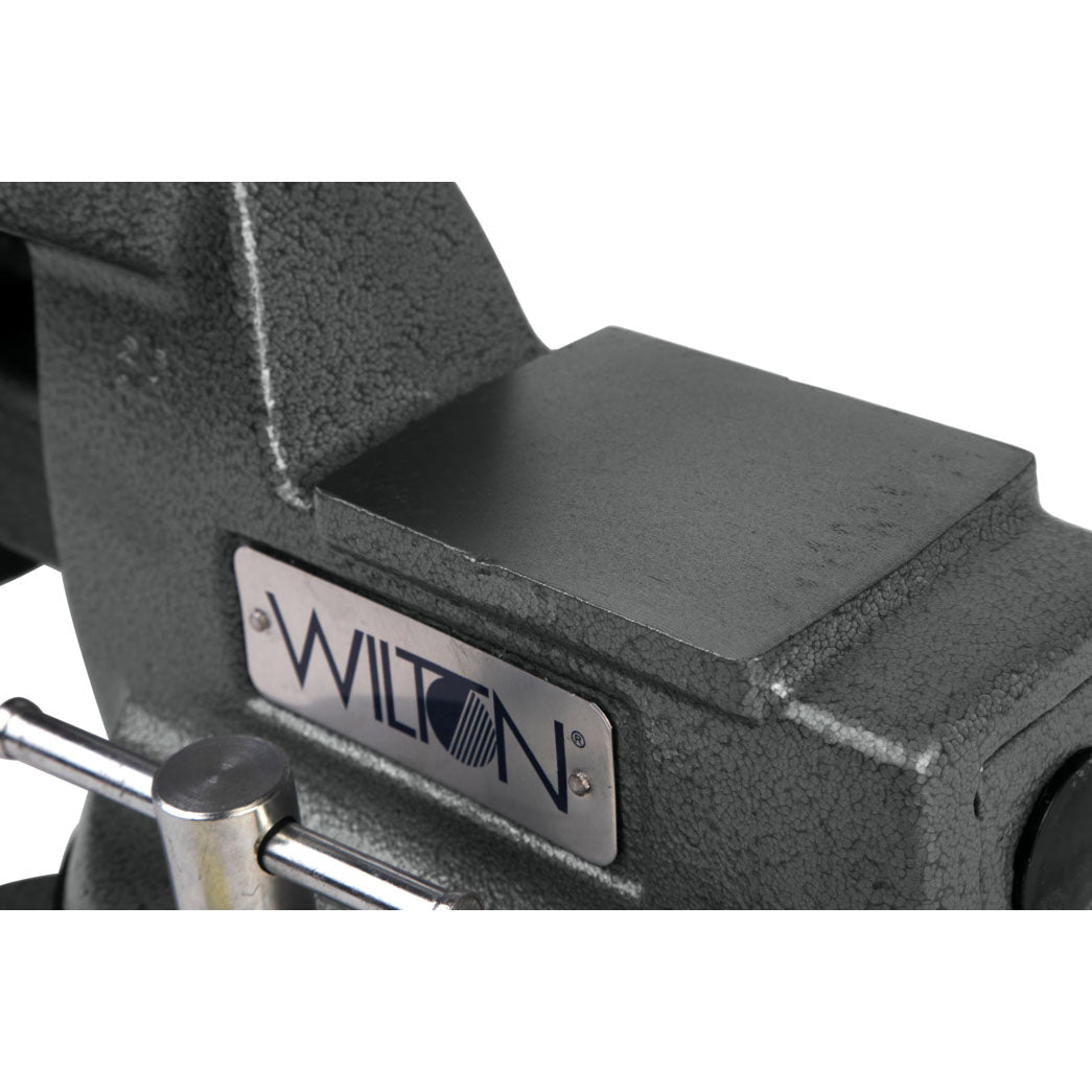 Wilton Tools 6" Wide Jaw 5 3/4" Opening Steel Base Mechanics Vise (For Parts)