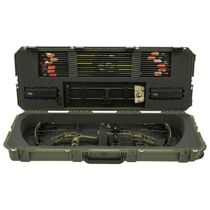SKB Cases Hard Exterior Waterproof Parallel Limb Bow Case, Green (Used) - VMInnovations