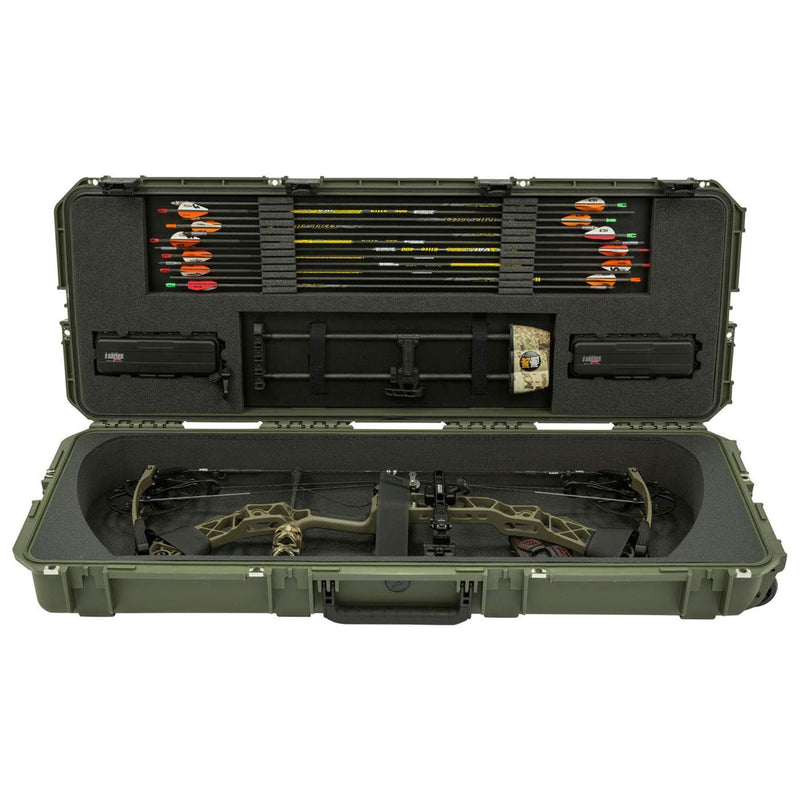 SKB Cases iSeries 4214 Hard Exterior Parallel Limb Bow Case, Green (Open Box)