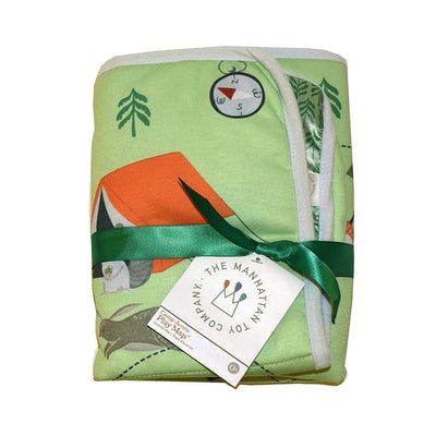 Manhattan Toy Company Camp Acorn Sensory Baby Toy Activity Play Mat w/ Mirror