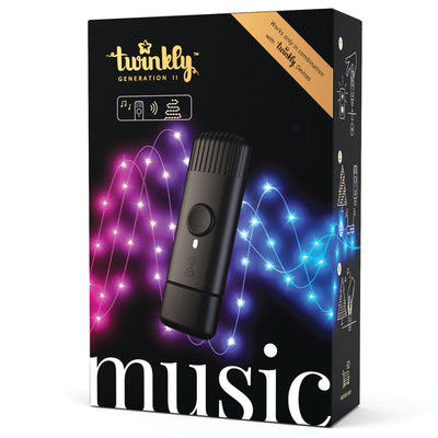 Twinkly String + Music 600 LED RGB Christmas Lights with Music Syncing Device