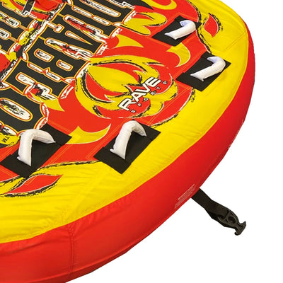RAVE Sports Ripper 2 Rider Towable Boat Float + Diablo 3 Rider Towable Boat Raft - VMInnovations