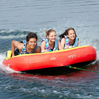 RAVE Sports Ripper 2 Rider Towable Boat Float + Diablo 3 Rider Towable Boat Raft - VMInnovations
