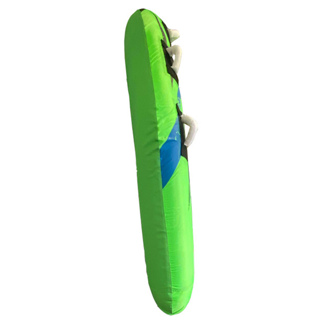 RAVE Sports Ripper XP Inflatable Towable Boat Lake Water Raft, Green (Open Box)