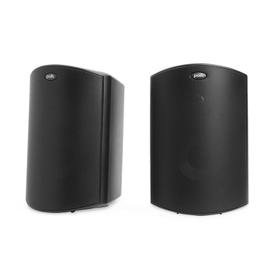 Polk Audio AM5085 Atrium All Weather Outdoor Wall Mountable Loudspeakers, Black