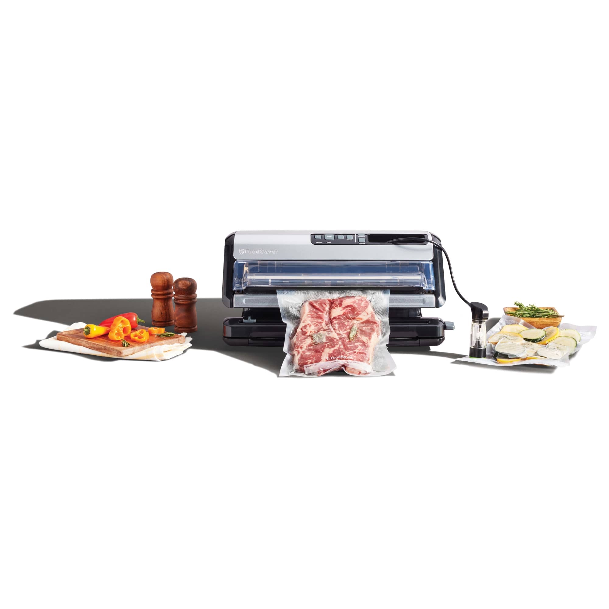 FoodSaver 2-in-1 Automatic Vacuum Sealer Machine w Express Bag Maker (Open Box)