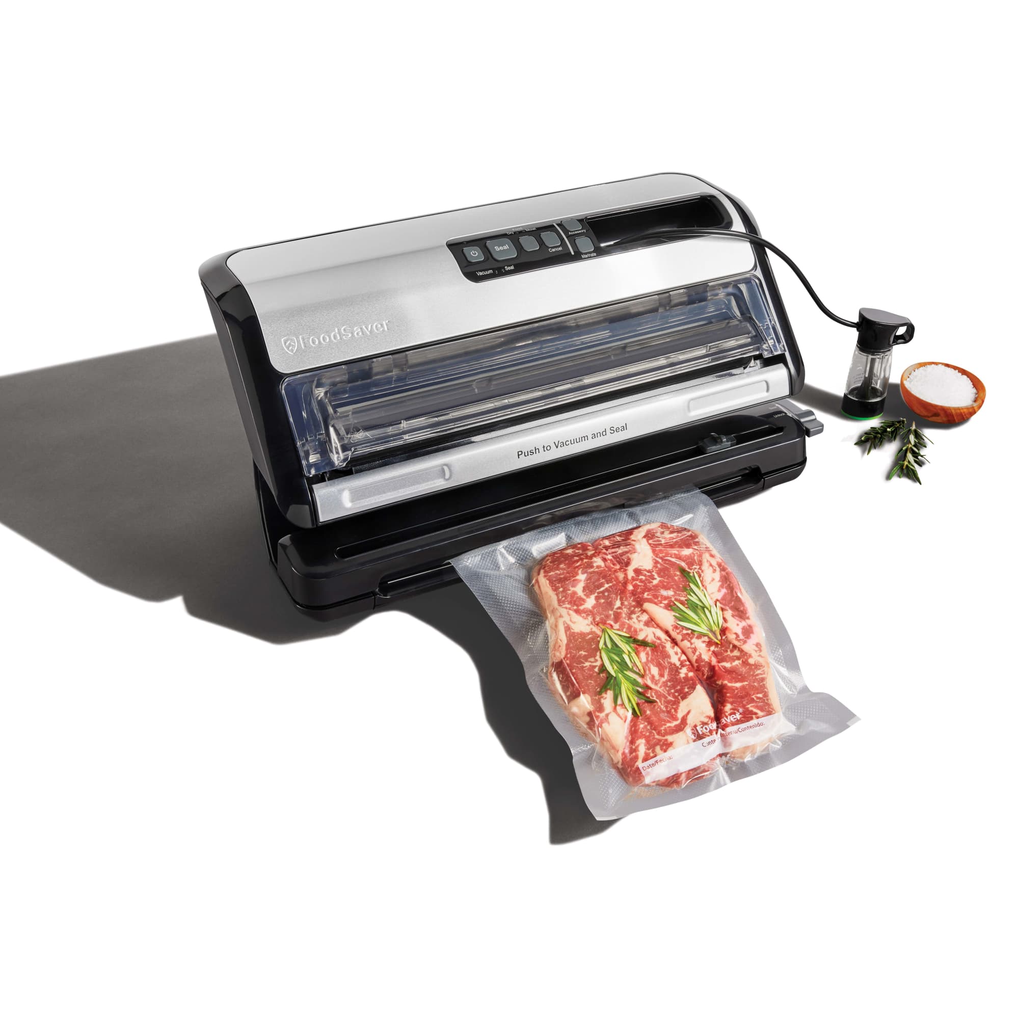 FoodSaver 2-in-1 Automatic Vacuum Sealer Machine w Express Bag Maker (Open Box)