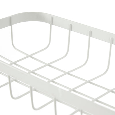 Better Living Products ASTRA 2 Tier Steel Shower Organizer with Hooks (Used) - VMInnovations