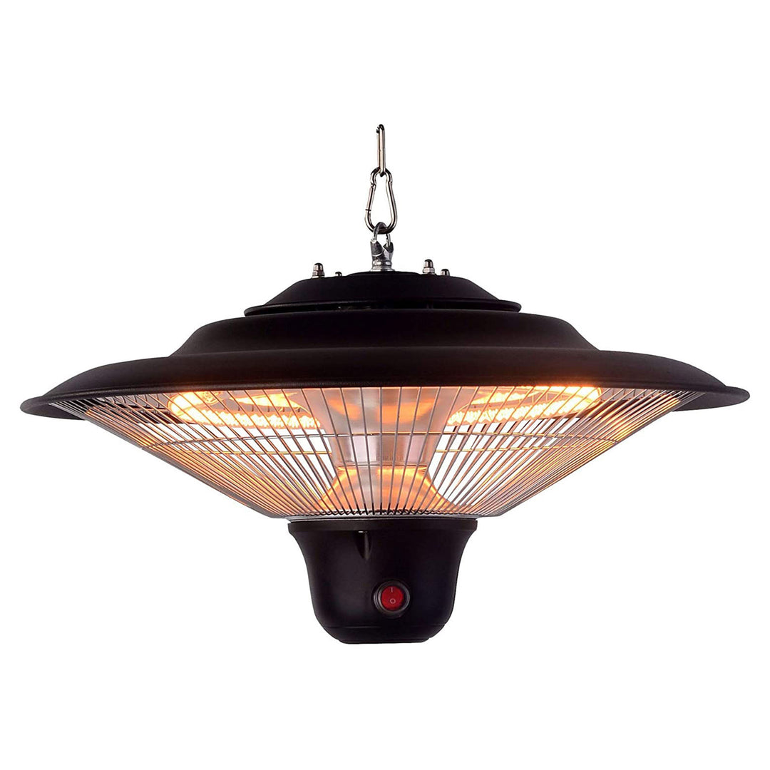 Optimus PHE-1500BR Shop Infrared Quartz Ceiling Mounting Heater (Open Box)