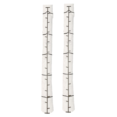 Big Game Hunting Quick Stick Steel Ladder Tree Climbing System, 20 Foot (2 Pack)