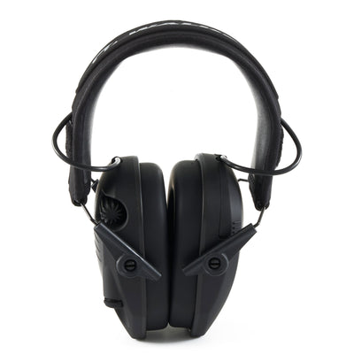 Walker's Black Punisher Razor Shooter Electronic Protection Earmuffs, (2 Pack) - VMInnovations