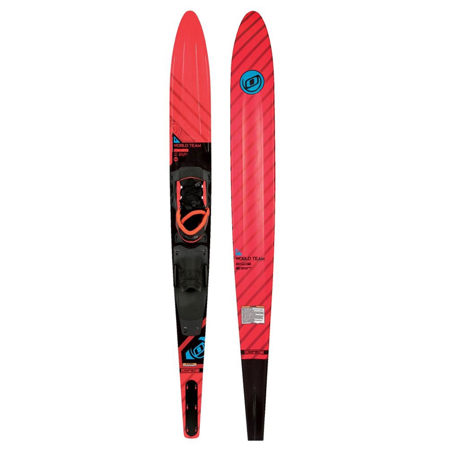 O'Brien Beginner to Intermediate Deep Tunnel Slalom Waterski + 70 Foot Tow Rope