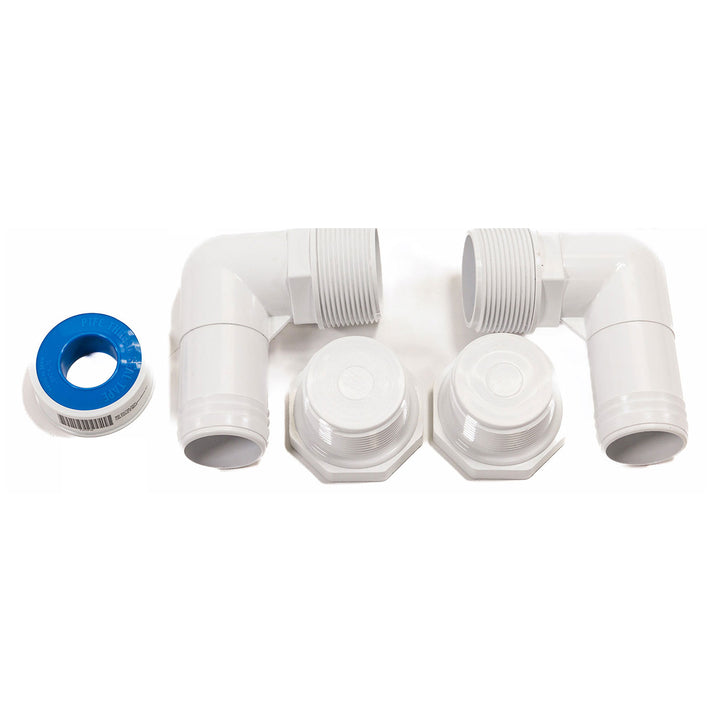 FAFCO Papa Bear Solar Above Ground Pool Heater with Starter Kit and Manual Valve