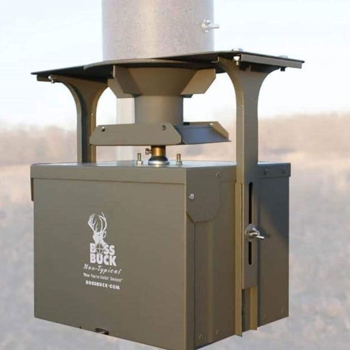 Boss Buck 12-Volt High Torque Motor Hunting Game Feeder w/ Timer Holder (2 Pack) - VMInnovations