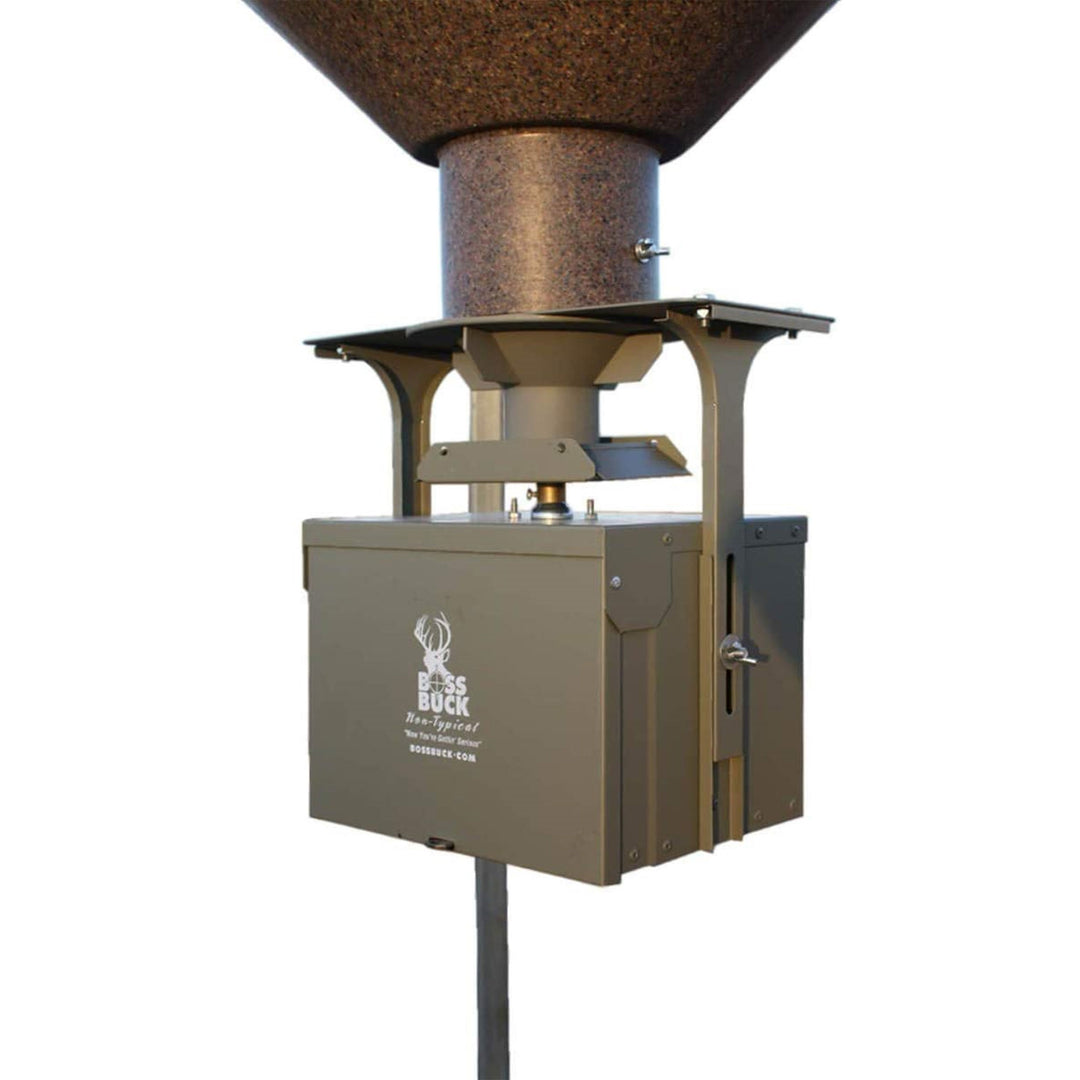 Boss Buck 12V High Torque Motor Hunting Game Feeder Kit w/ Timer Holder (Used) - VMInnovations