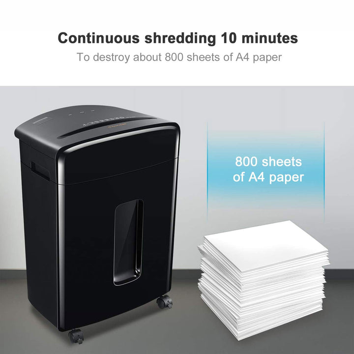 Bonsaii Sheet High Security Micro Cut Paper and Credit Card Shredder (Open Box)