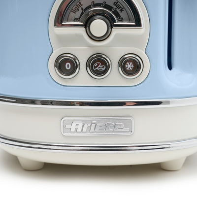 155 Vintage Style 750 Watt 2 Slice Toaster With Defrost & Reheat (Used)