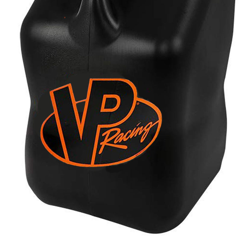 VP Racing Fuels Jug Storage, 5.5 Gallon Jug, Black/Orange (2 Pack) & Hose (2 Pack)