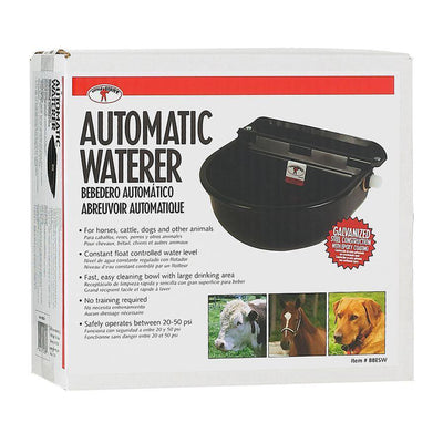 Little Giant Epoxy-Coated Steel All Purpose Automatic Stock Waterer (3 Pack) - VMInnovations